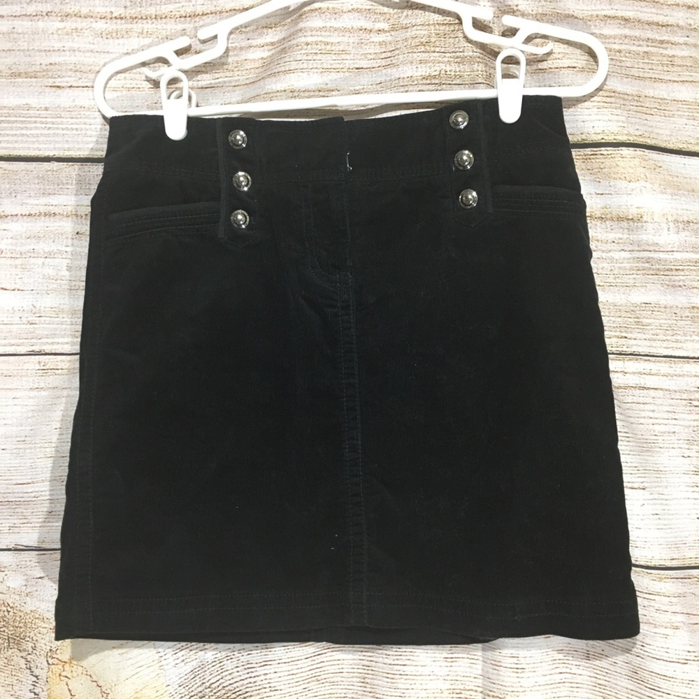 123 White House Black market button skirt black - Picture 1 of 3
